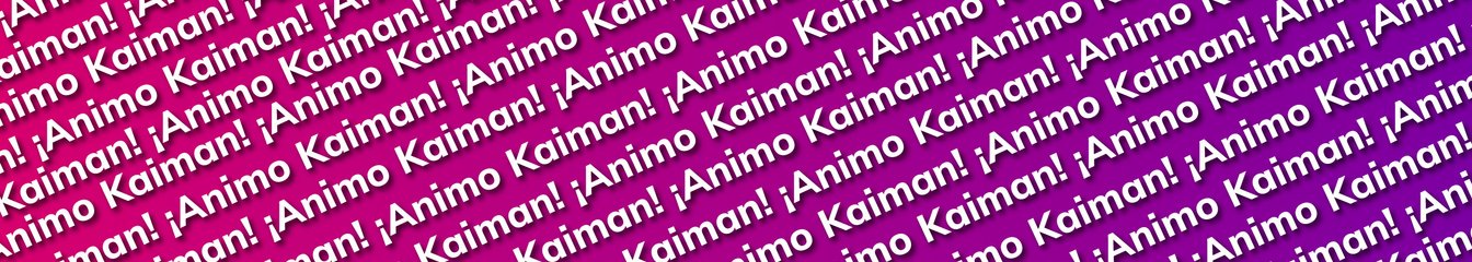Ánimo Kaiman's cover